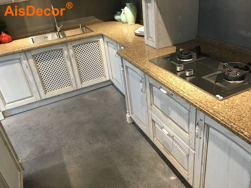 AisDecor new solid wood kitchen cabinet wholesale 6