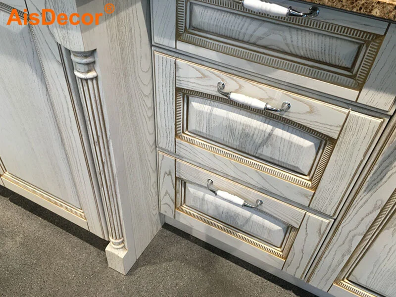 AisDecor new solid wood kitchen cabinet wholesale 7
