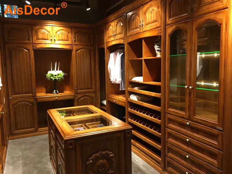 AisDecor corner walk in wardrobe manufacturer 2