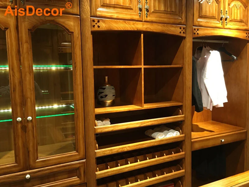 AisDecor corner walk in wardrobe manufacturer 3