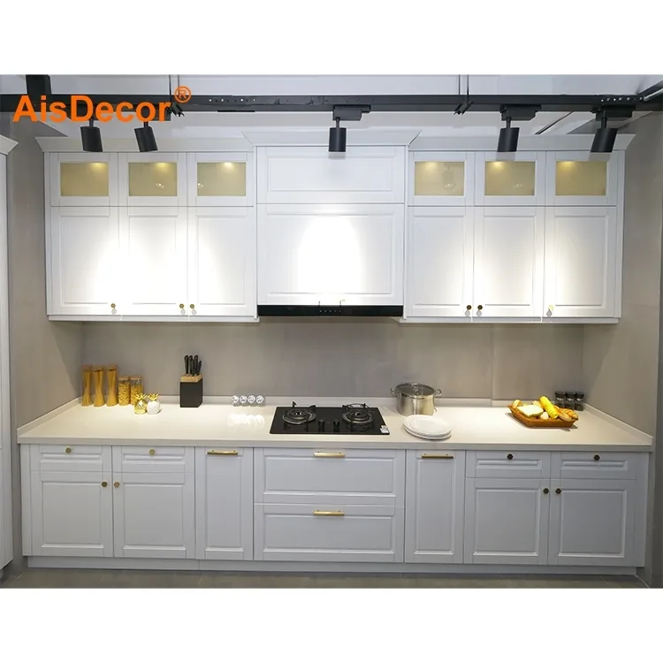 AisDecor wooden kitchen cupboards wholesale 4