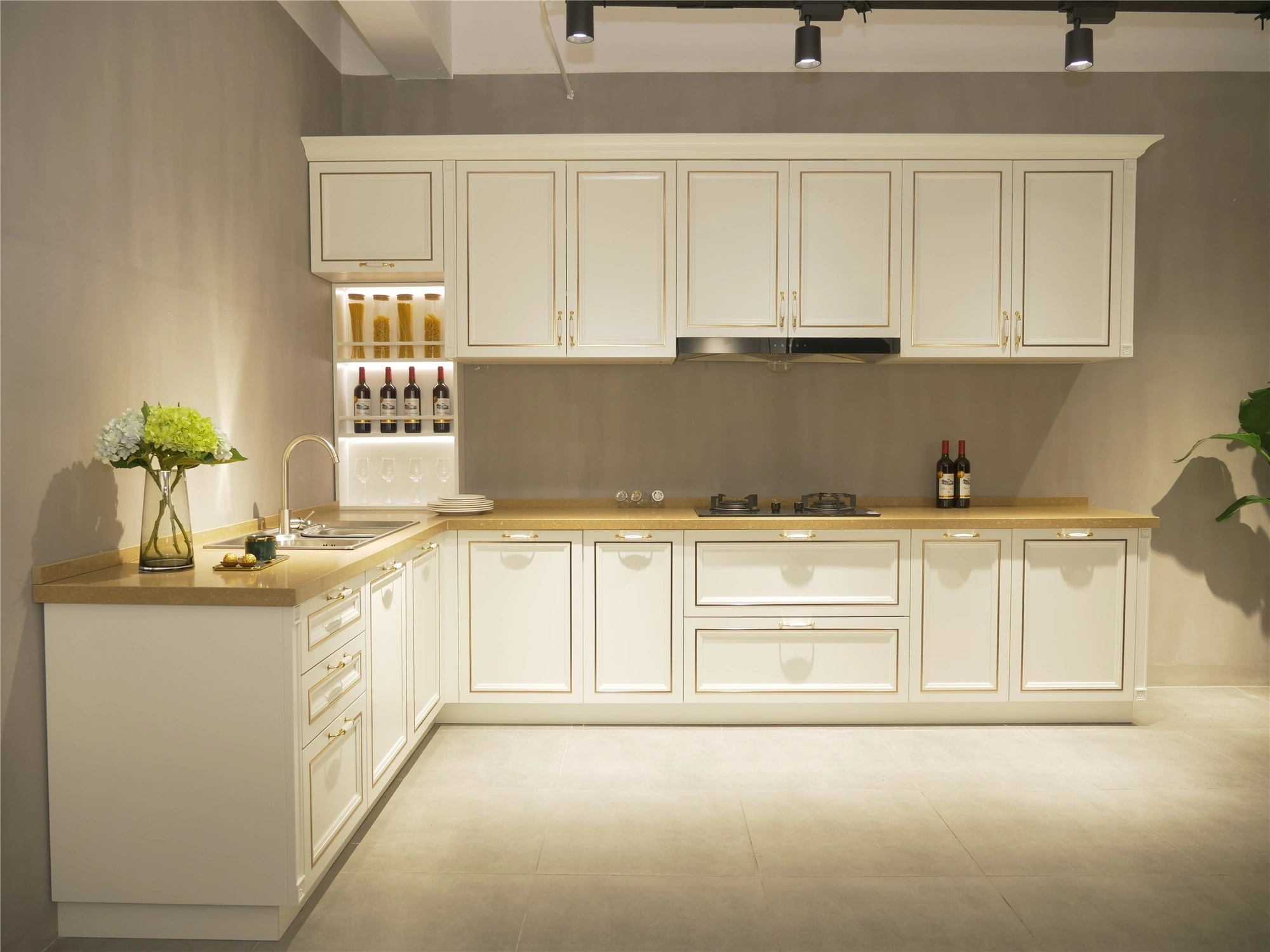 AisDecor cheap wood cabinets factory 2
