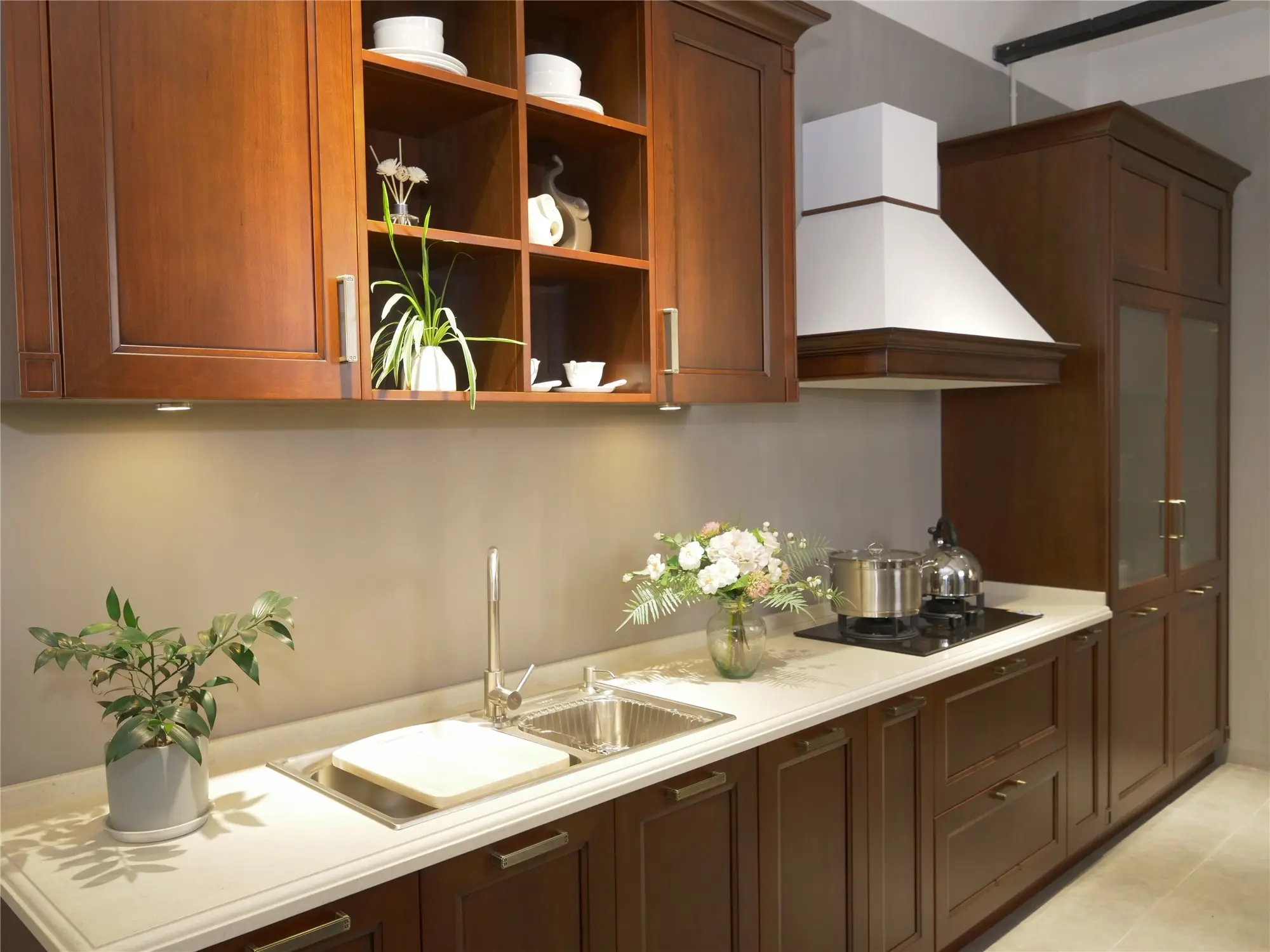 AisDecor cherry wood cabinets overseas trader 1