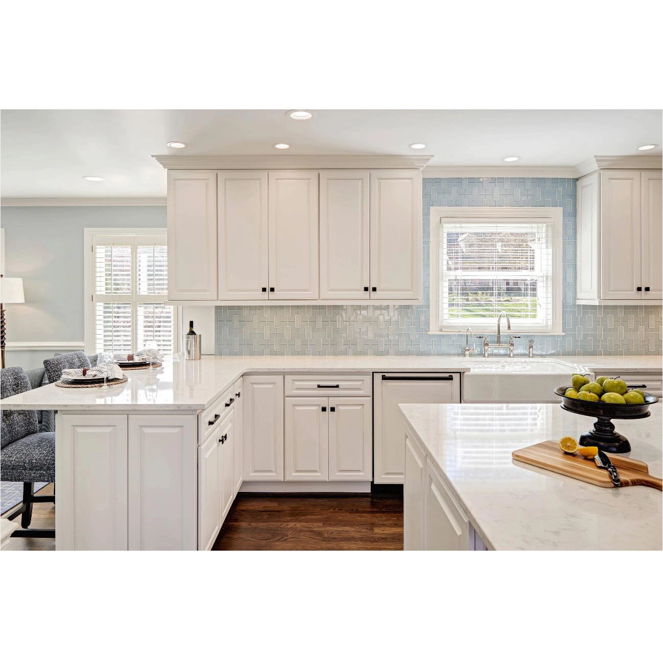 AisDecor gray cabinets kitchen exporter 2