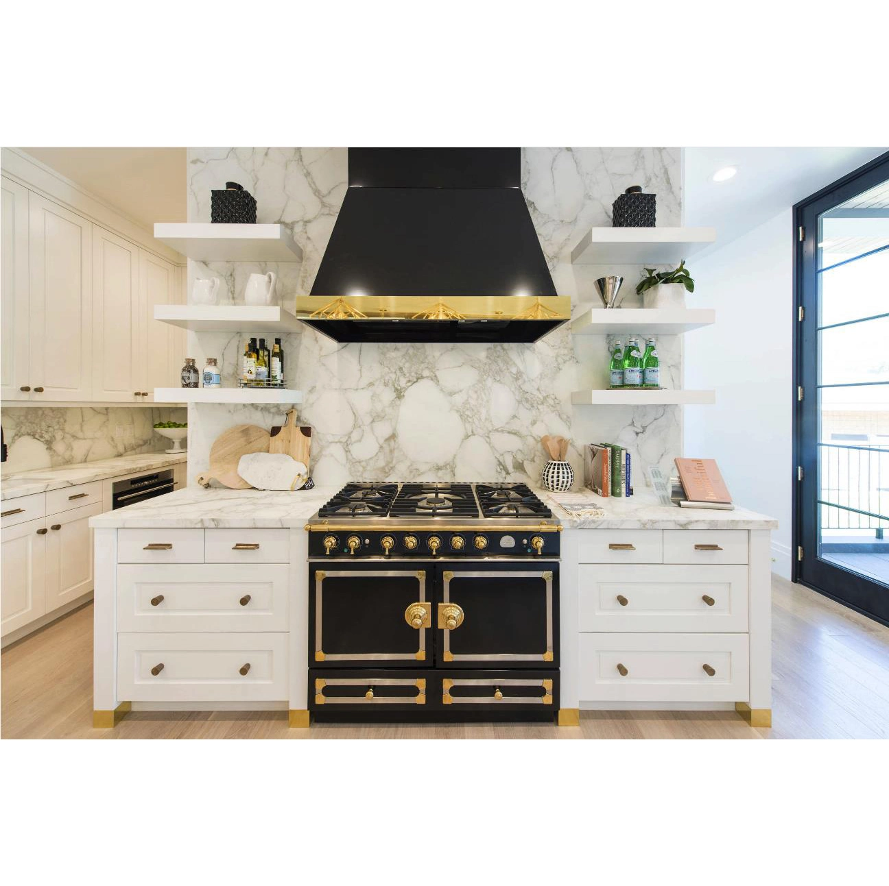 AisDecor wood and white kitchen cabinets overseas trader 4