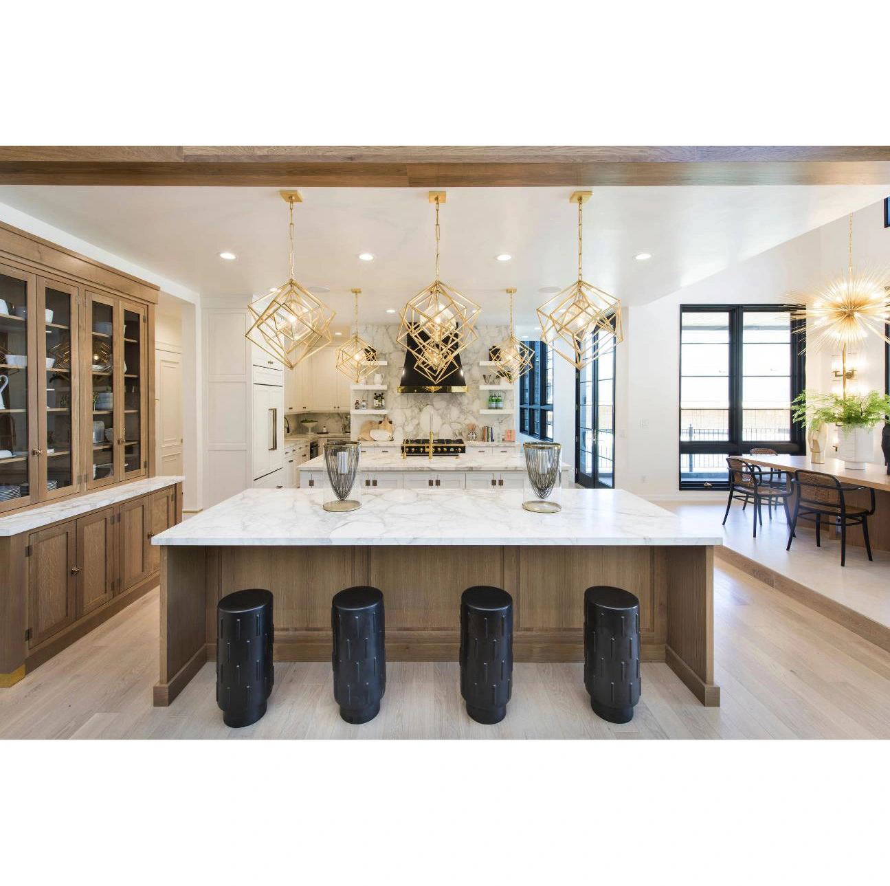 AisDecor wood and white kitchen cabinets overseas trader 2