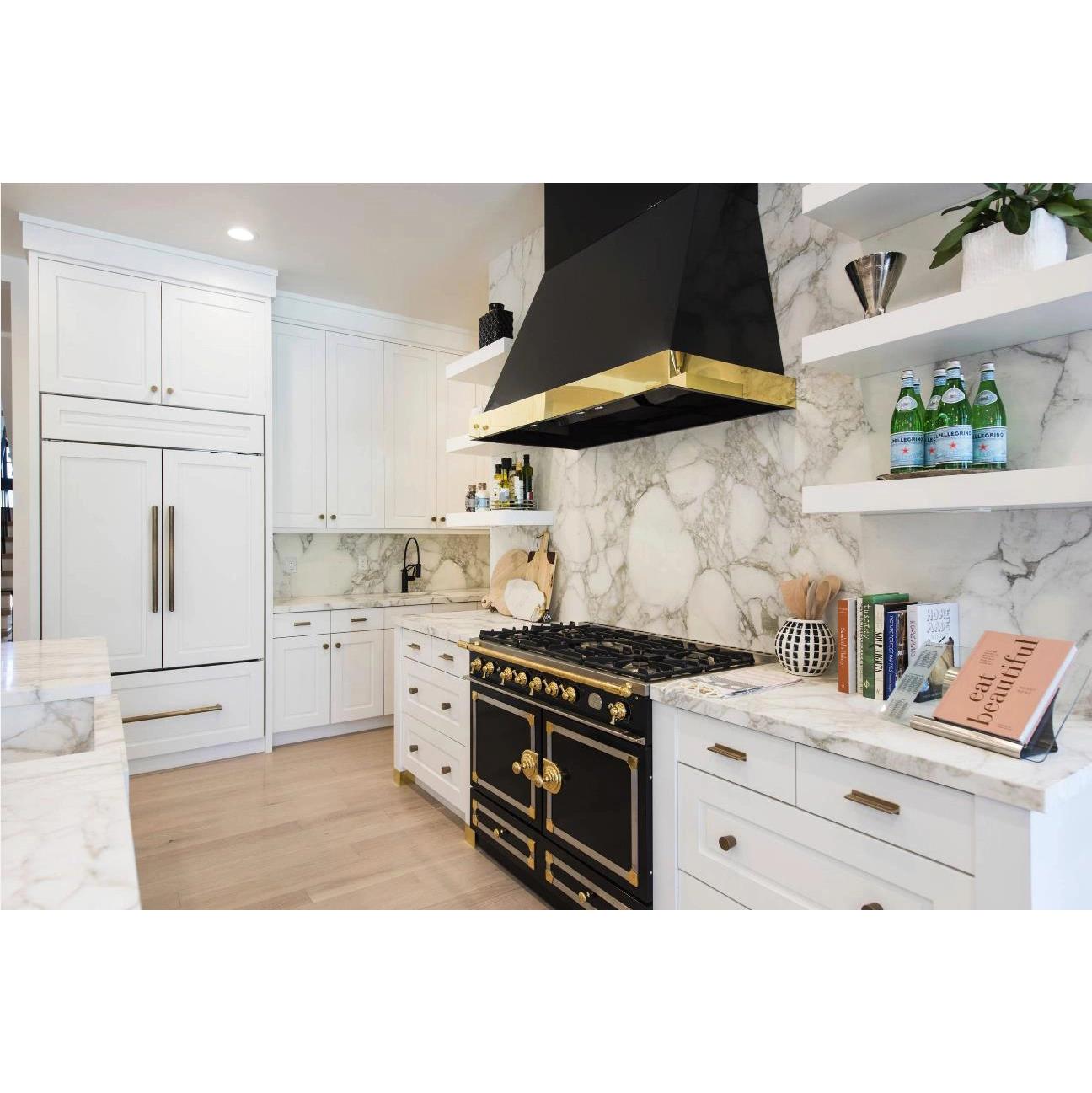 AisDecor wood and white kitchen cabinets overseas trader 5
