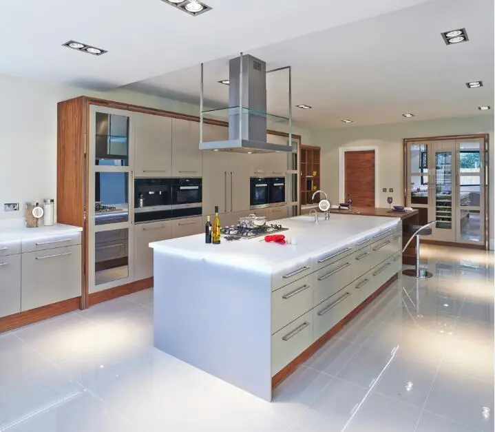 High Gloss Modern Kitchen Furniture Modular Lacquer Kitchen Cabinet 1