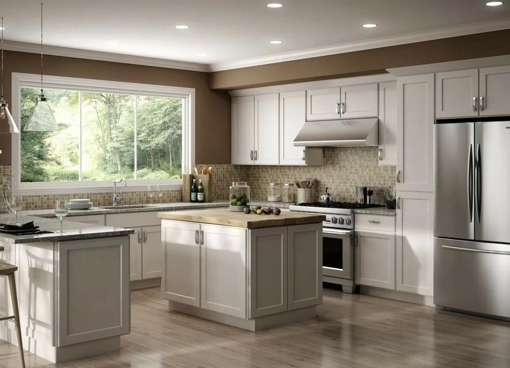 AisDecor custom gray shaker cabinets from China 4