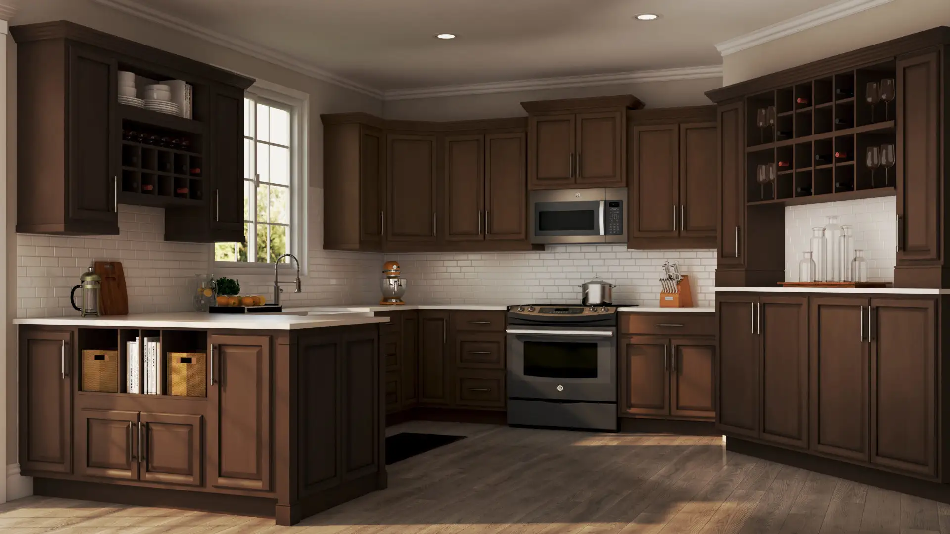 AisDecor blue shaker kitchen one-stop solutions 4