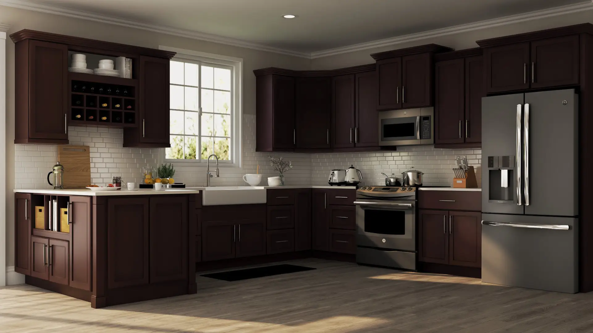 AisDecor blue shaker kitchen one-stop solutions 5
