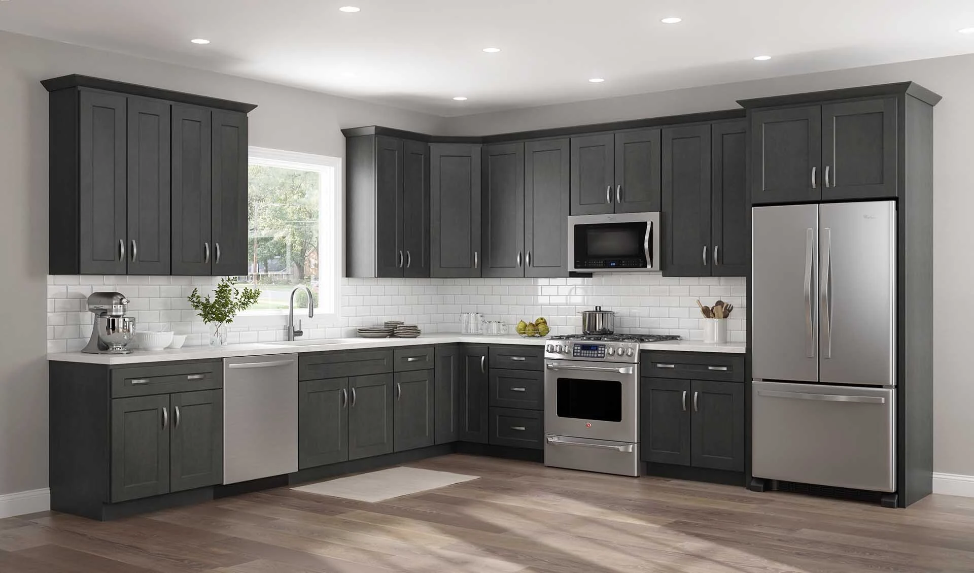 reliable white shaker kitchen manufacturer 6