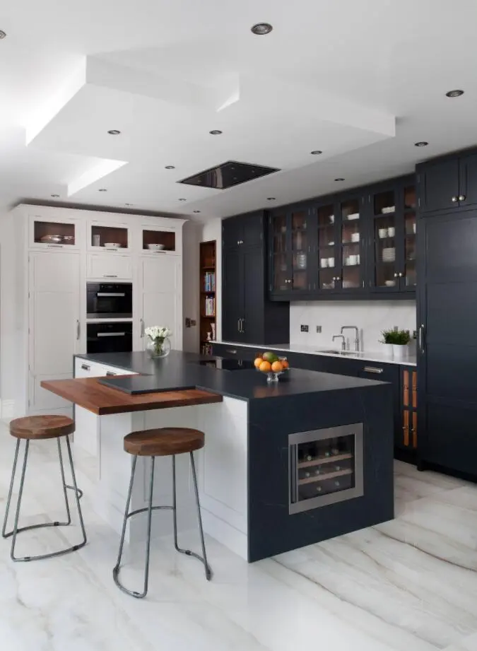 AisDecor custom white lacquer cabinets manufacturer 2