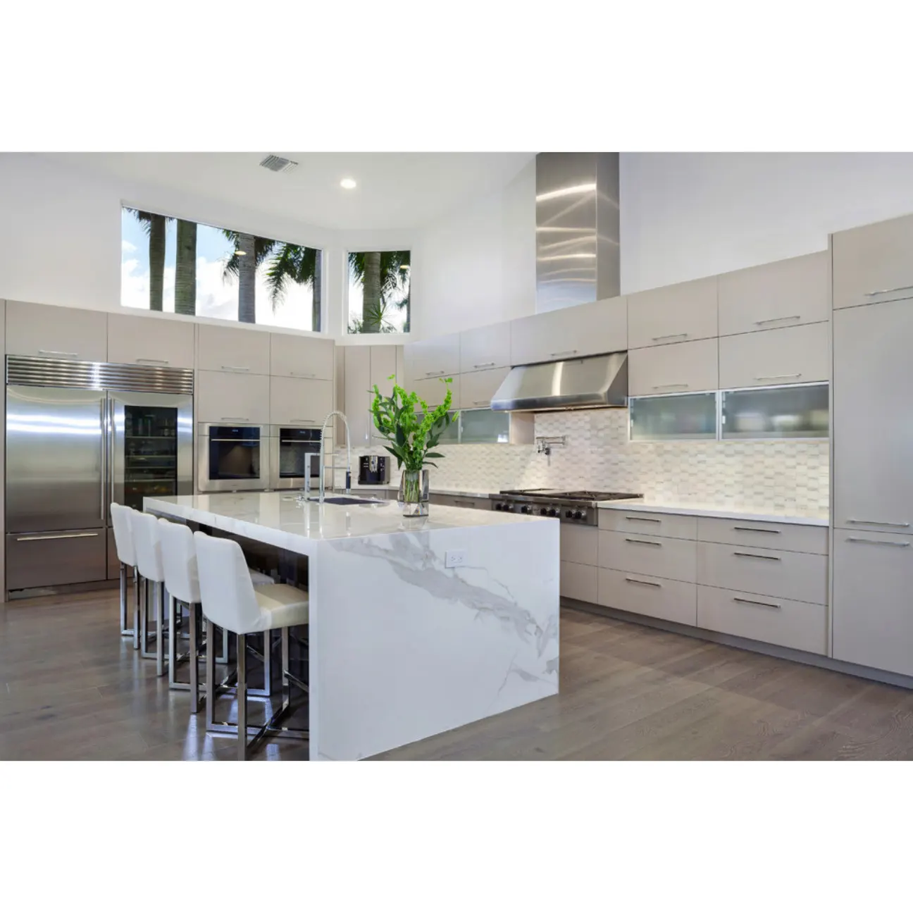 custom lacquer kitchen cabinet exporter 4