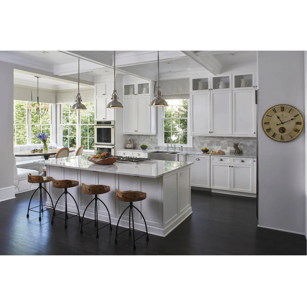 AisDecor professional black shaker cabinets from China 2