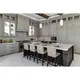 AisDecor professional black shaker cabinets from China 3
