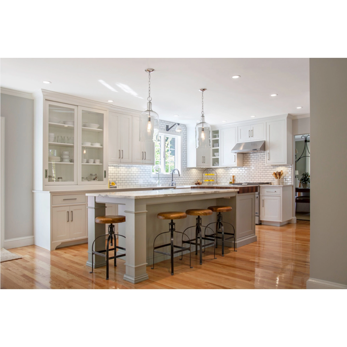 AisDecor cheap white wood kitchen cabinets exporter1 3