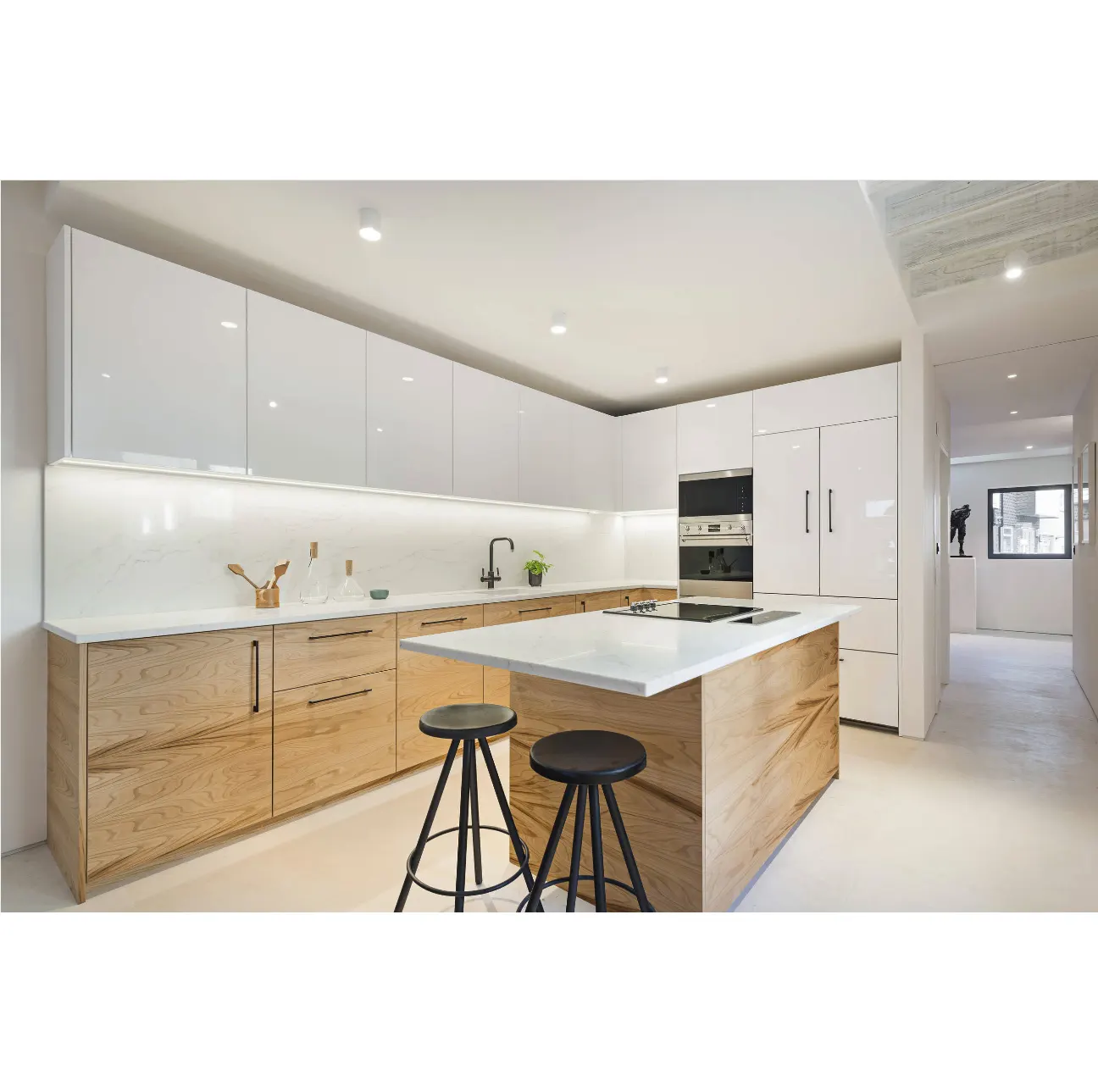 AisDecor top-selling gray cabinets kitchen from China 2