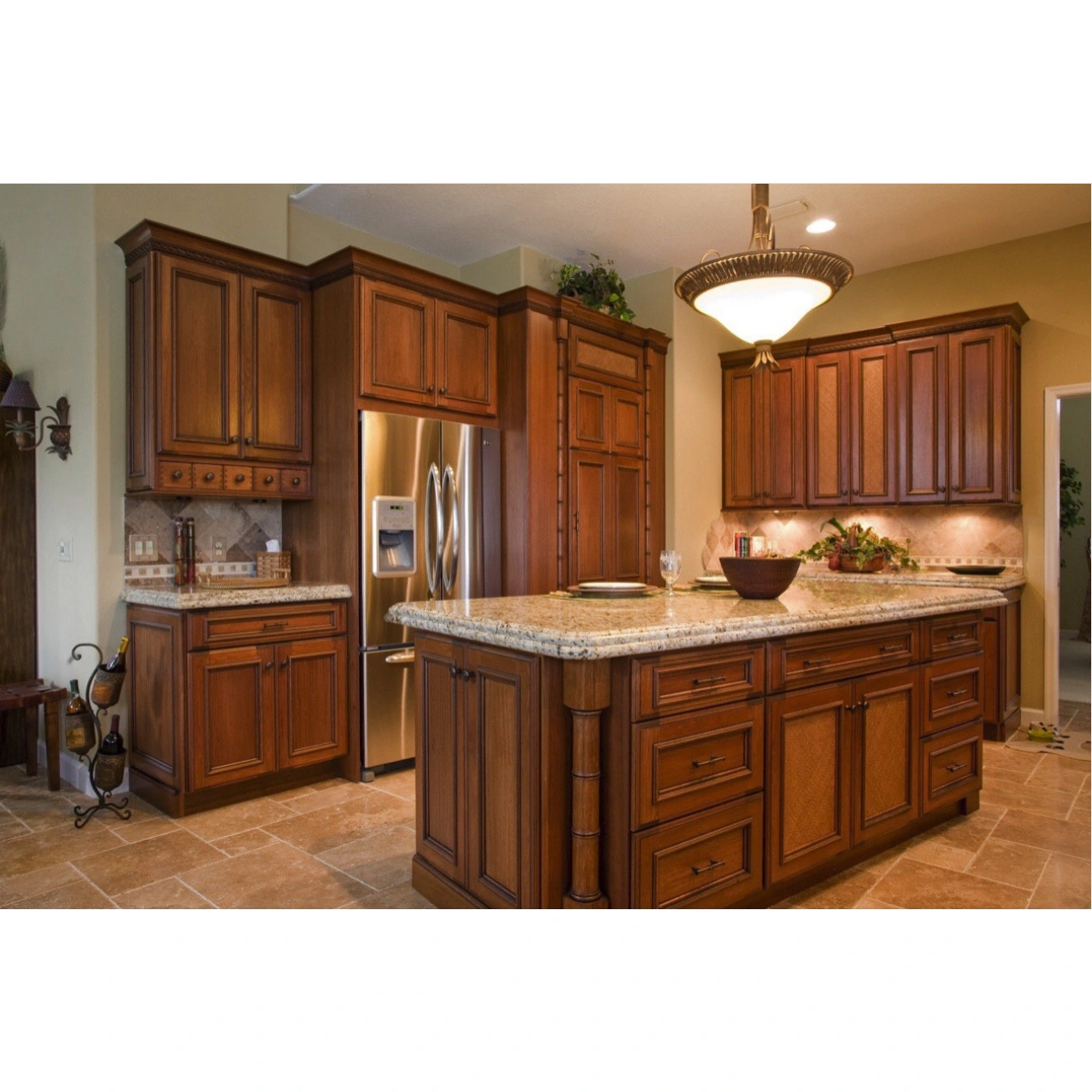 top-selling solid wood kitchen cabinet exporter 3