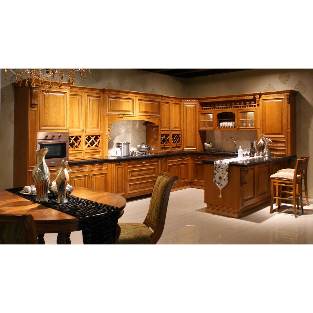 top-selling solid wood kitchen cabinet exporter 2