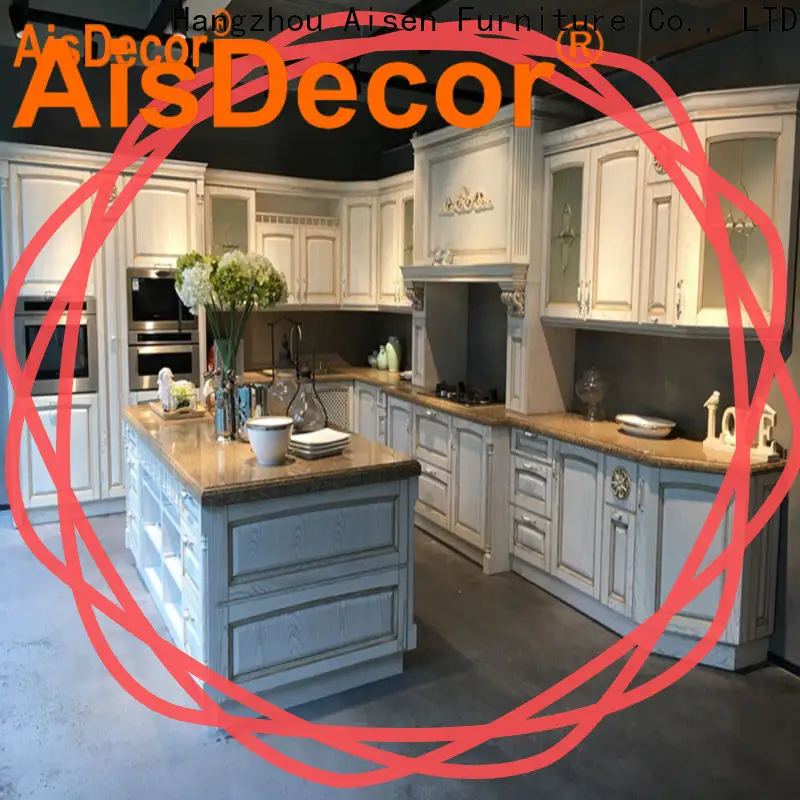 custom solid wood kitchen cabinet one-stop solutions 1