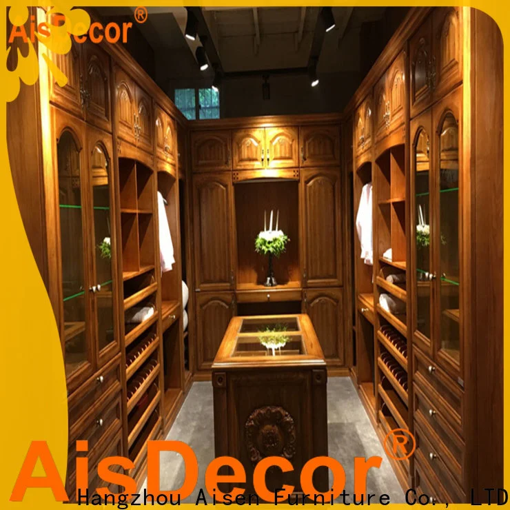 AisDecor top-selling large walk in closets from China 1