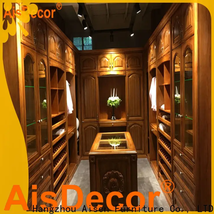 AisDecor top-selling large walk in closets from China 1