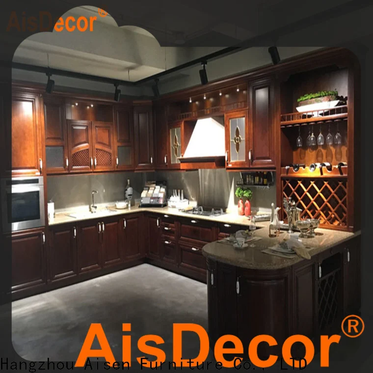cheap white wood kitchen cabinets factory 1
