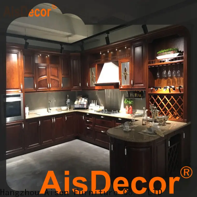 cheap white wood kitchen cabinets factory 1