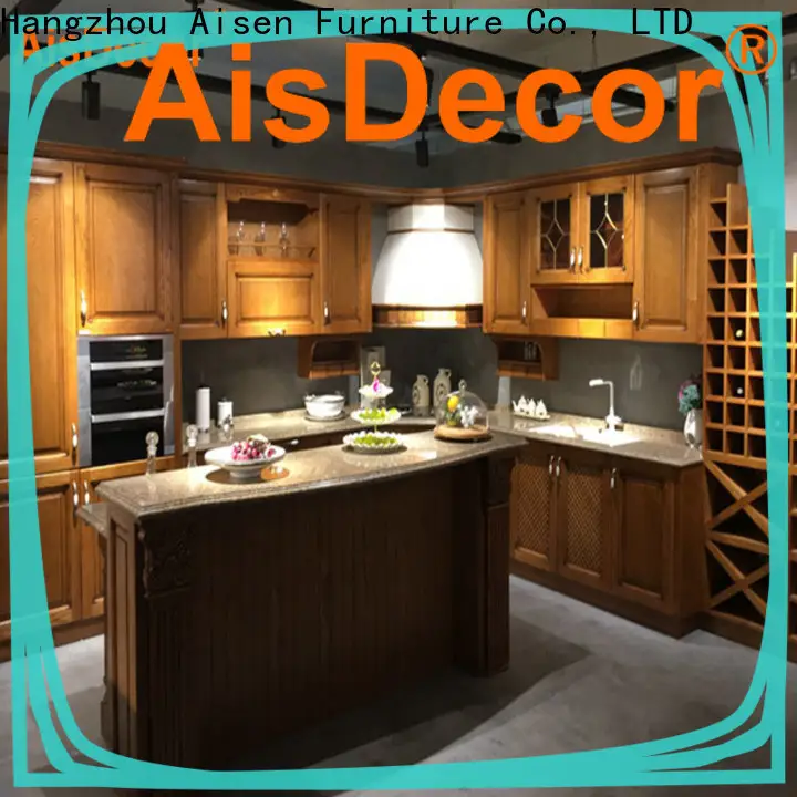 AisDecor cheap cheap wood cabinets factory 1