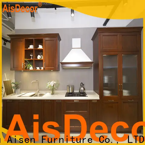 AisDecor cherry wood cabinets one-stop solutions 1