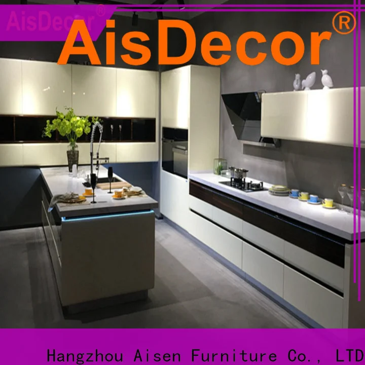 AisDecor wholesale kitchen cabinets factory 1