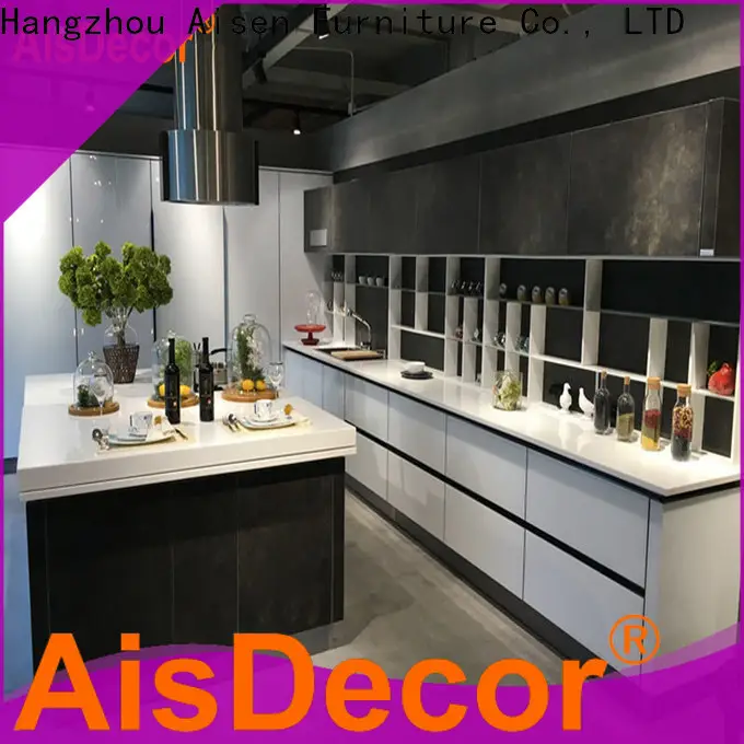 AisDecor new shadow line kitchen cabinets one-stop services 1