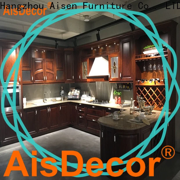 top-selling cherry wood kitchen cabinets supplier 1