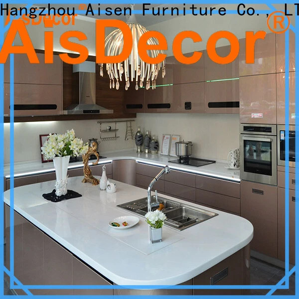AisDecor white lacquer cabinets exporter 1