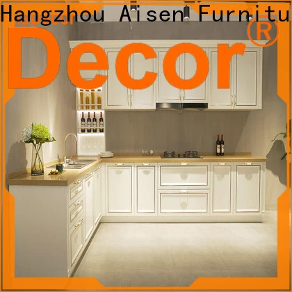 AisDecor cherry wood kitchen cabinets supplier 1