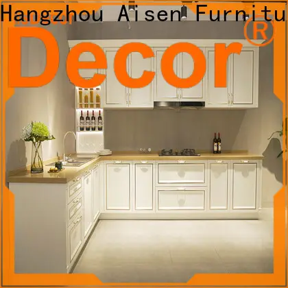 AisDecor cherry wood kitchen cabinets supplier 1