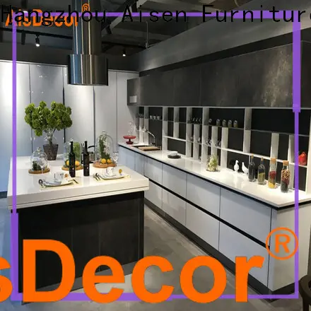 cheap shadow line kitchen cabinets factory 1