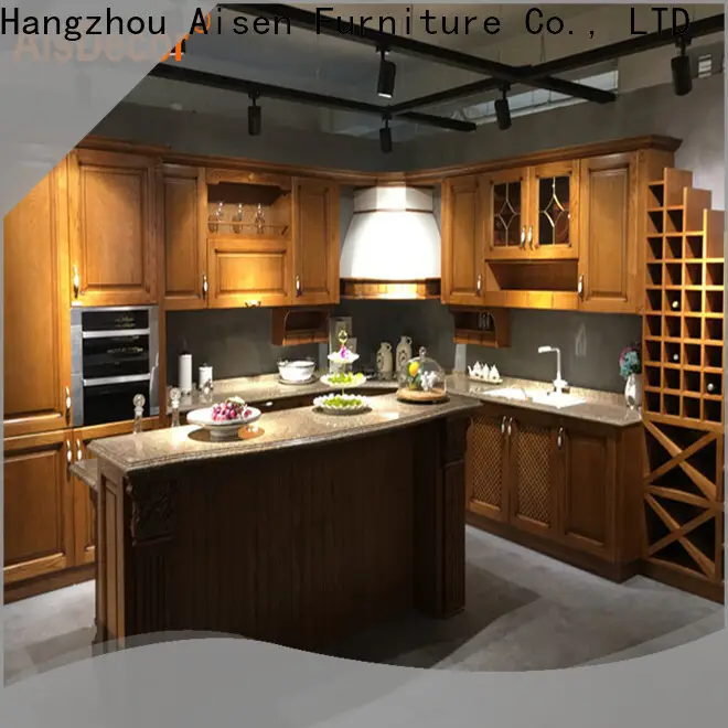 new solid wood kitchen cabinet exporter 1