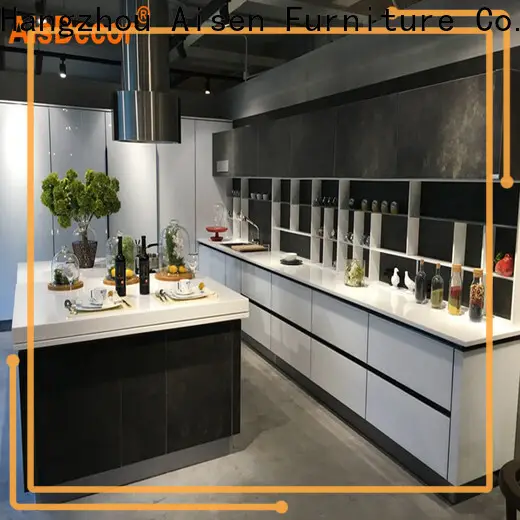 AisDecor top-selling shadow line kitchen cabinets wholesale 1