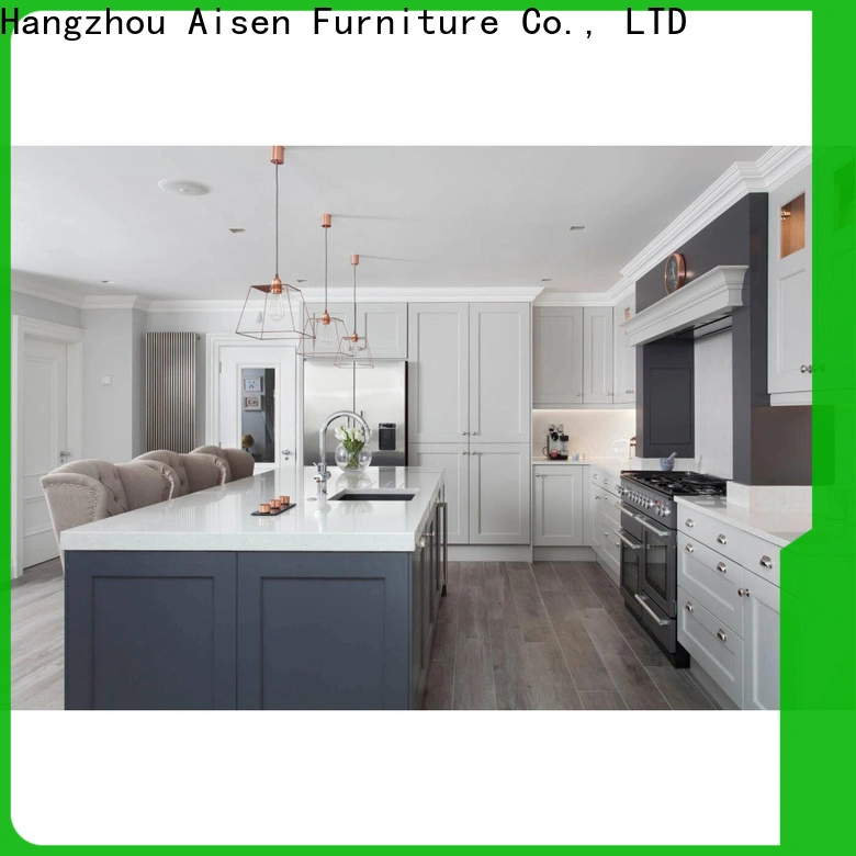 AisDecor new dark wood kitchen cabinets overseas trader 1