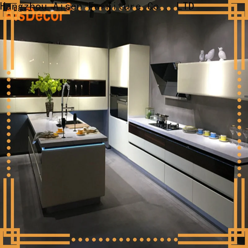 AisDecor lacquer kitchen cabinet overseas trader1 1