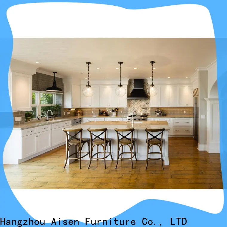 AisDecor professional white lacquer cabinets wholesale 1