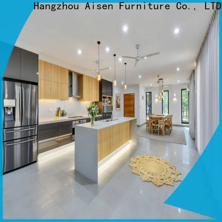 AisDecor white lacquer cabinets from China 1