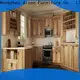 AisDecor dark wood kitchen cabinets supplier 1
