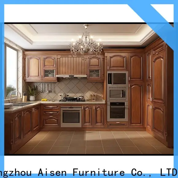 AisDecor reliable solid wood kitchen cabinet supplier 1