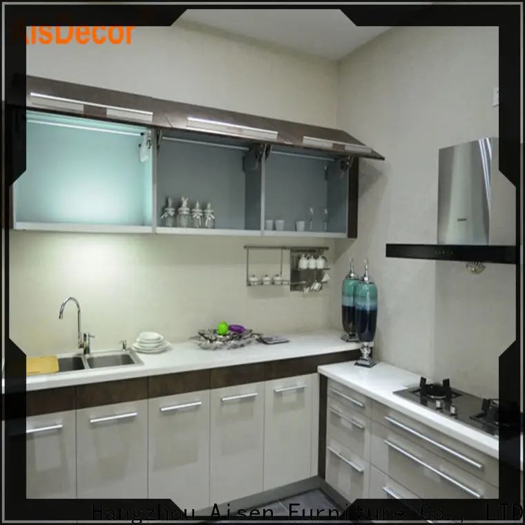 AisDecor painting laminate kitchen cabinets from China 1