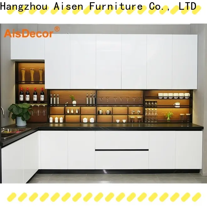 AisDecor gray cabinets kitchen from China 1