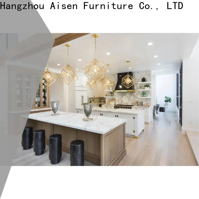 AisDecor reliable wood and white kitchen cabinets wholesale 1