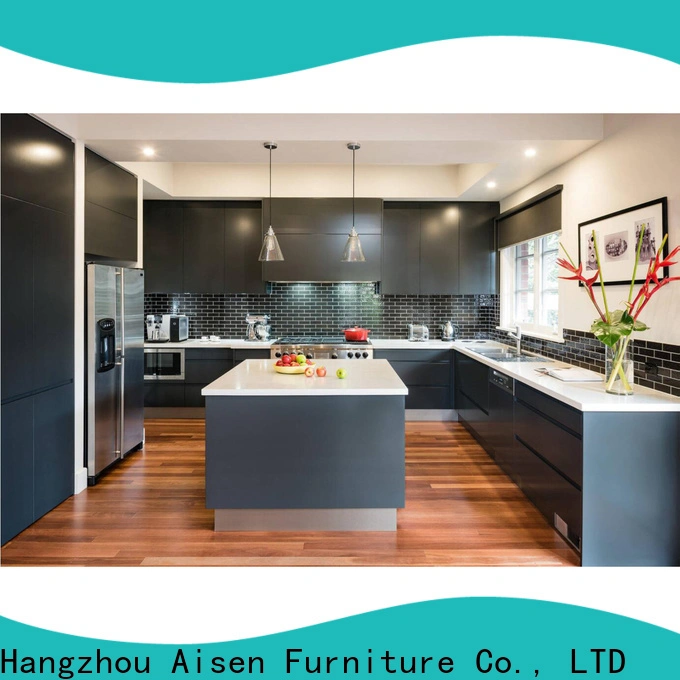 AisDecor cheap painting laminate kitchen cabinets one-stop services 1
